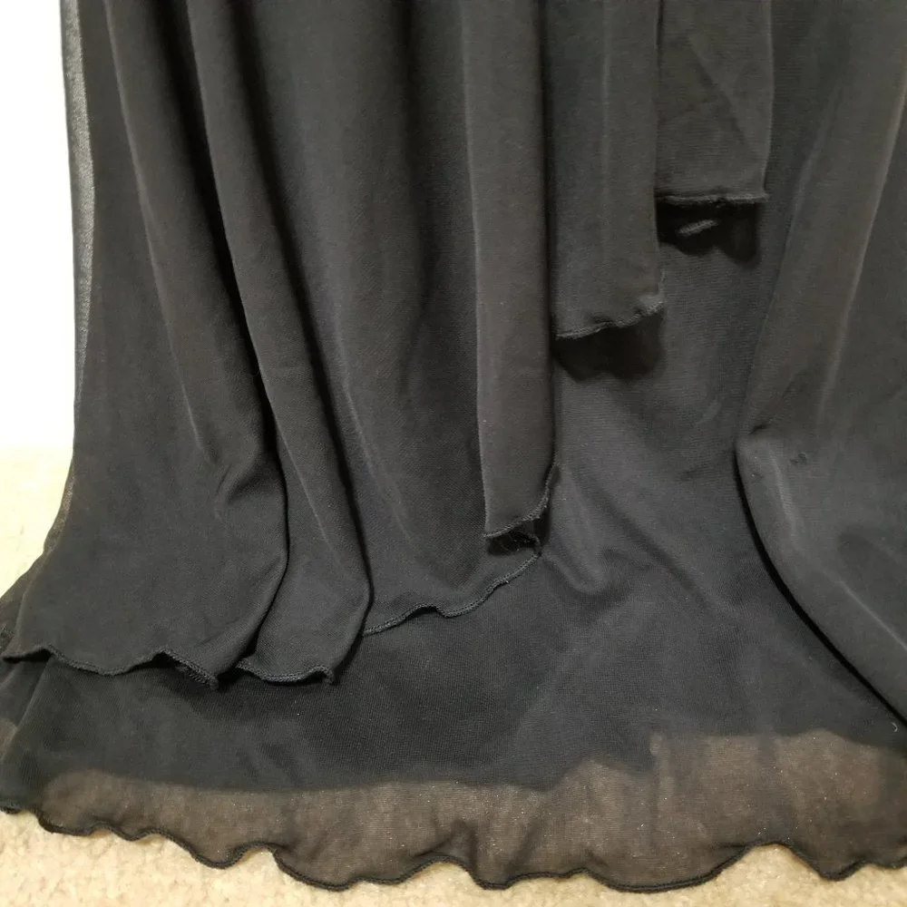City Triangles black beaded